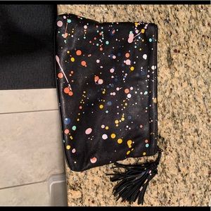 Loeffler Randall Paint Splattered Clutch